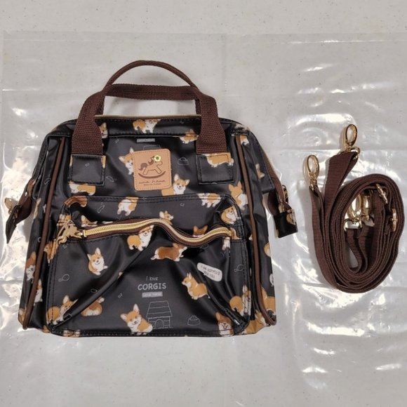 Waterproof Convertible Handbag Backpack Crossbody Multifunctional Triple Use - Picture 11 of 16